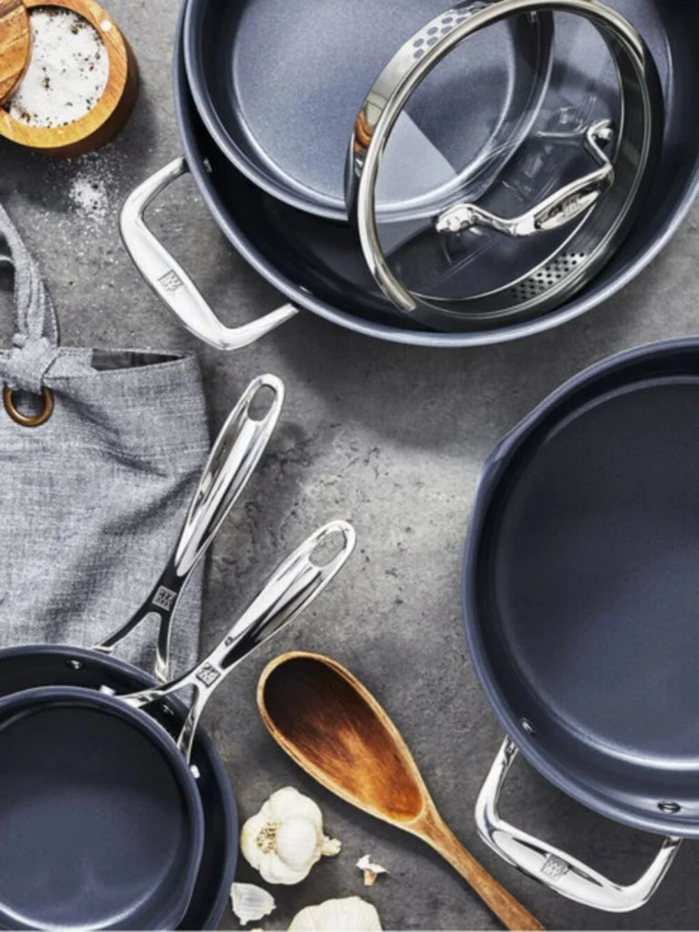 ZWILLING Clad CFX 3 qt, Non-stick, Stainless Steel Ceramic Saucepan